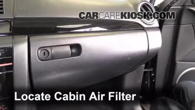 2009 Mazda 3 S 2.3L 4 Cyl. Sedan Filtre à air (intérieur) Changement